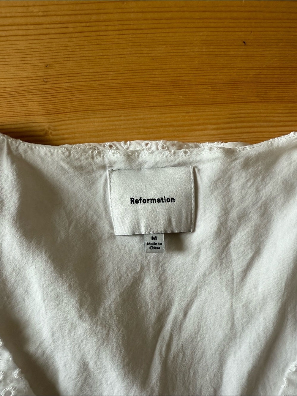 Reformation Calix Dress in White - Picture 4 of 6